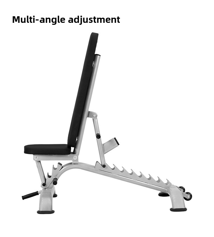 Professional Fitness Adjustable Dumbbell Bench Commercial Flying Bird Bench Press Bench Sit-up Fitness Chair Multi-functional Abdominal Muscle Board - 图片 12