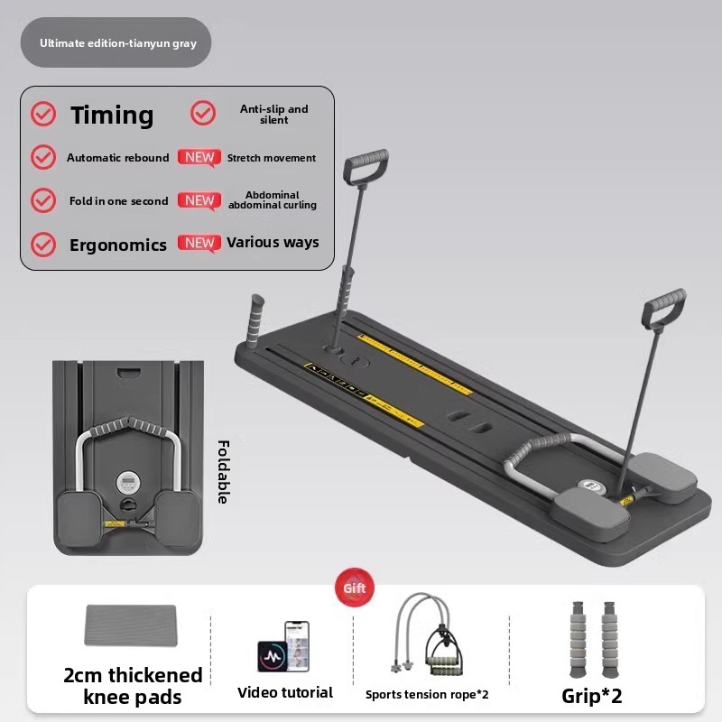 Pilates Board Multi-Functional Abdominal Board Home Exercise Workout Fitness Equipment Ab Roller Abdominal Board - 图片 15