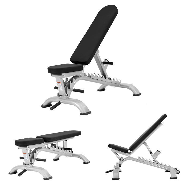 Professional Fitness Adjustable Dumbbell Bench Commercial Flying Bird Bench Press Bench Sit-up Fitness Chair Multi-functional Abdominal Muscle Board - 图片 4